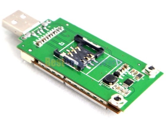 Mini PCI-e to USB adapters with SIM slots